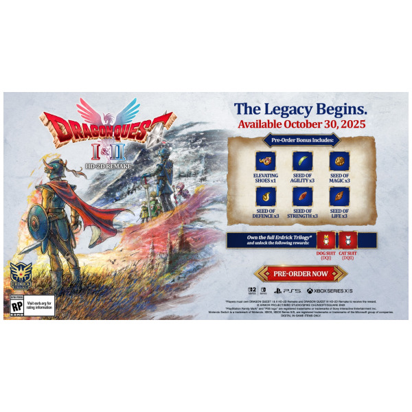 Dragon Quest I & II HD-2D Remake - Xbox Series X - PNP Games